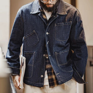 Arbets jacka jeans herr