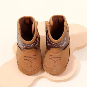 Baby cowboy boots mjukt foder halkfri