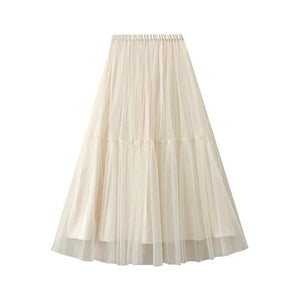 Countrykjol för en western romance-look Beige / One Size