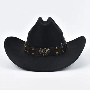 Cowboyhatt med prydnadsband