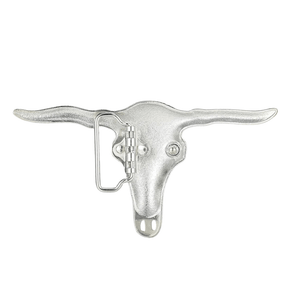 Longhorn Skalleformad Bältesspänne