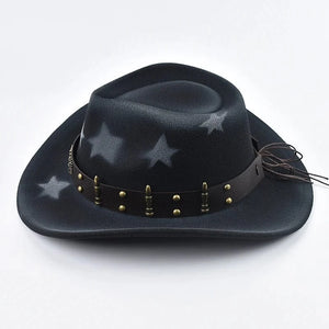Westernhatt med Stjärnmotiv