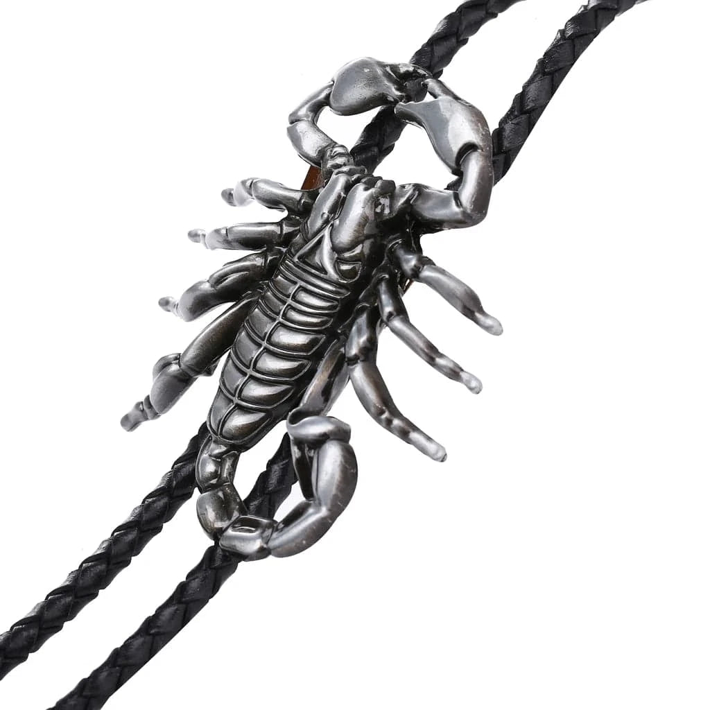 Bolo tie med 3D-skorpion i metall