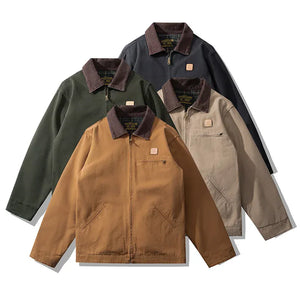 Bomull canvas jacka