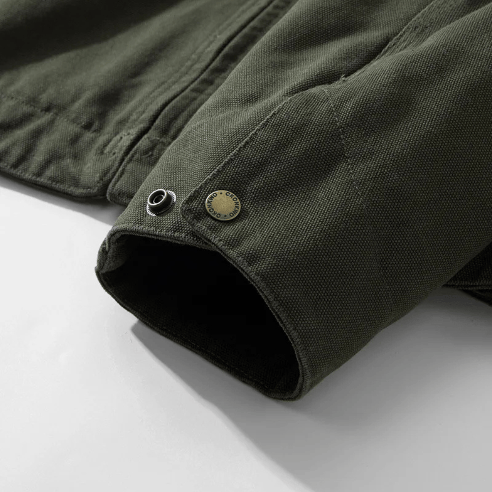 Bomull canvas jacka