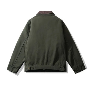 Bomull canvas jacka