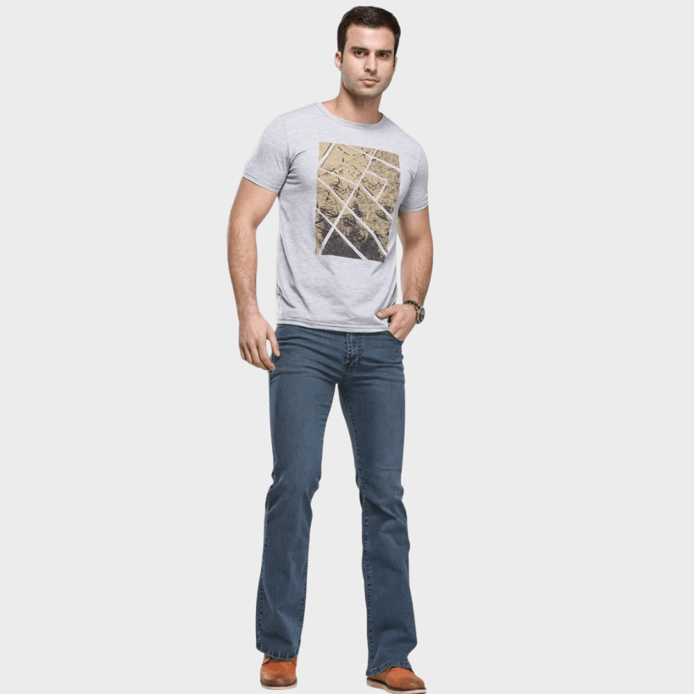 Bootcut jeans herr