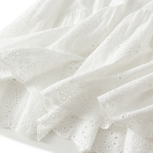 Broderie anglaise kjol