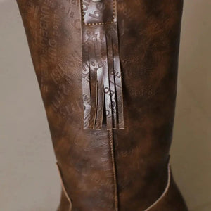 Fransboots i Westernstil för Dam