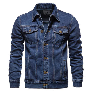 Jeans jacka Mörkblå / S