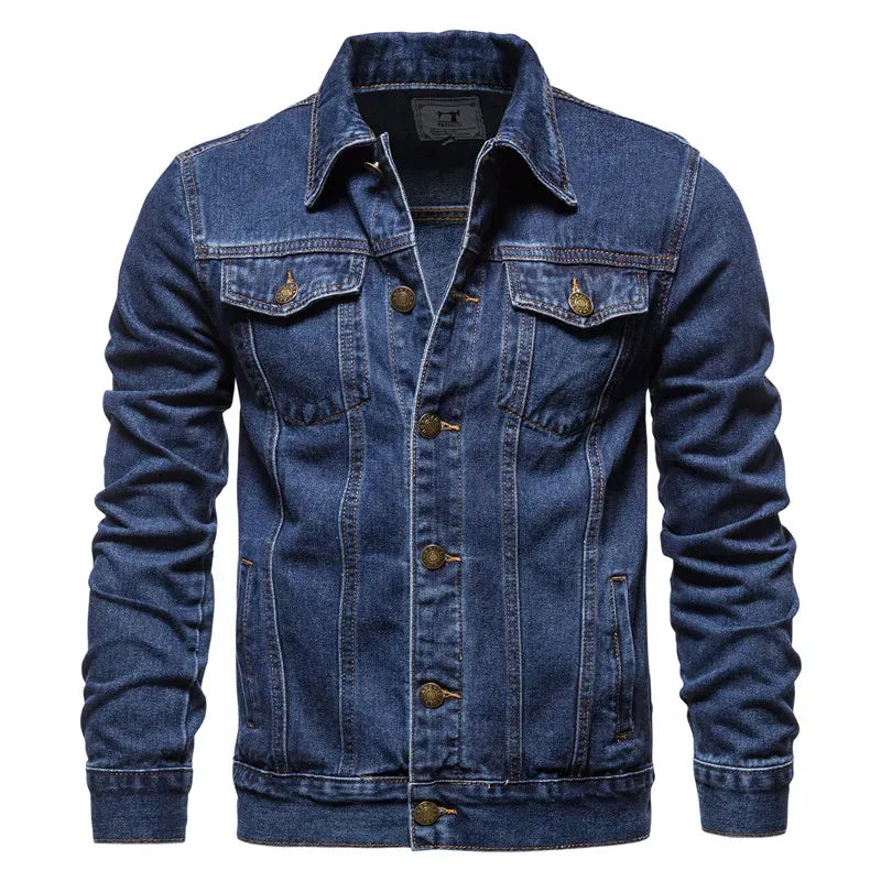Jeans jacka Mörkblå / S