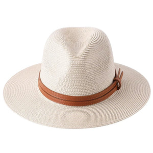 Panama cowboyhatt i strå