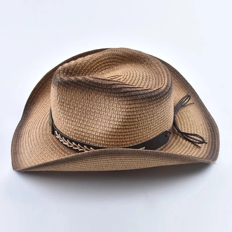 Strå cowboyhatt