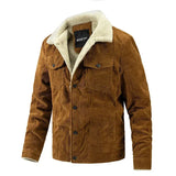 Teddy jacka herr M / Brun