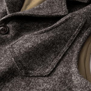 Tweed väst herr