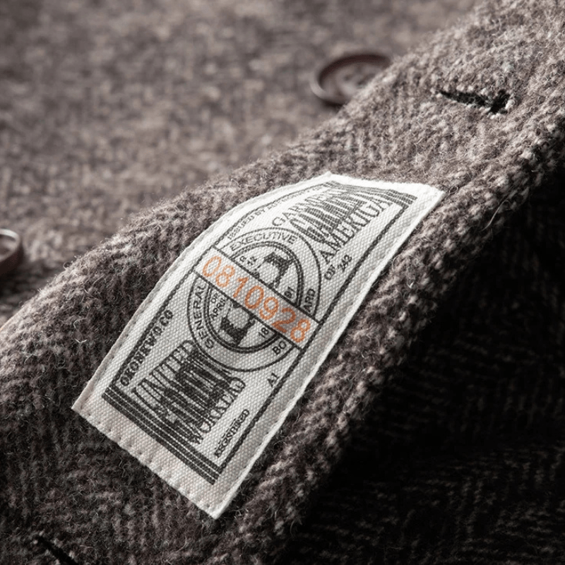 Tweed väst herr