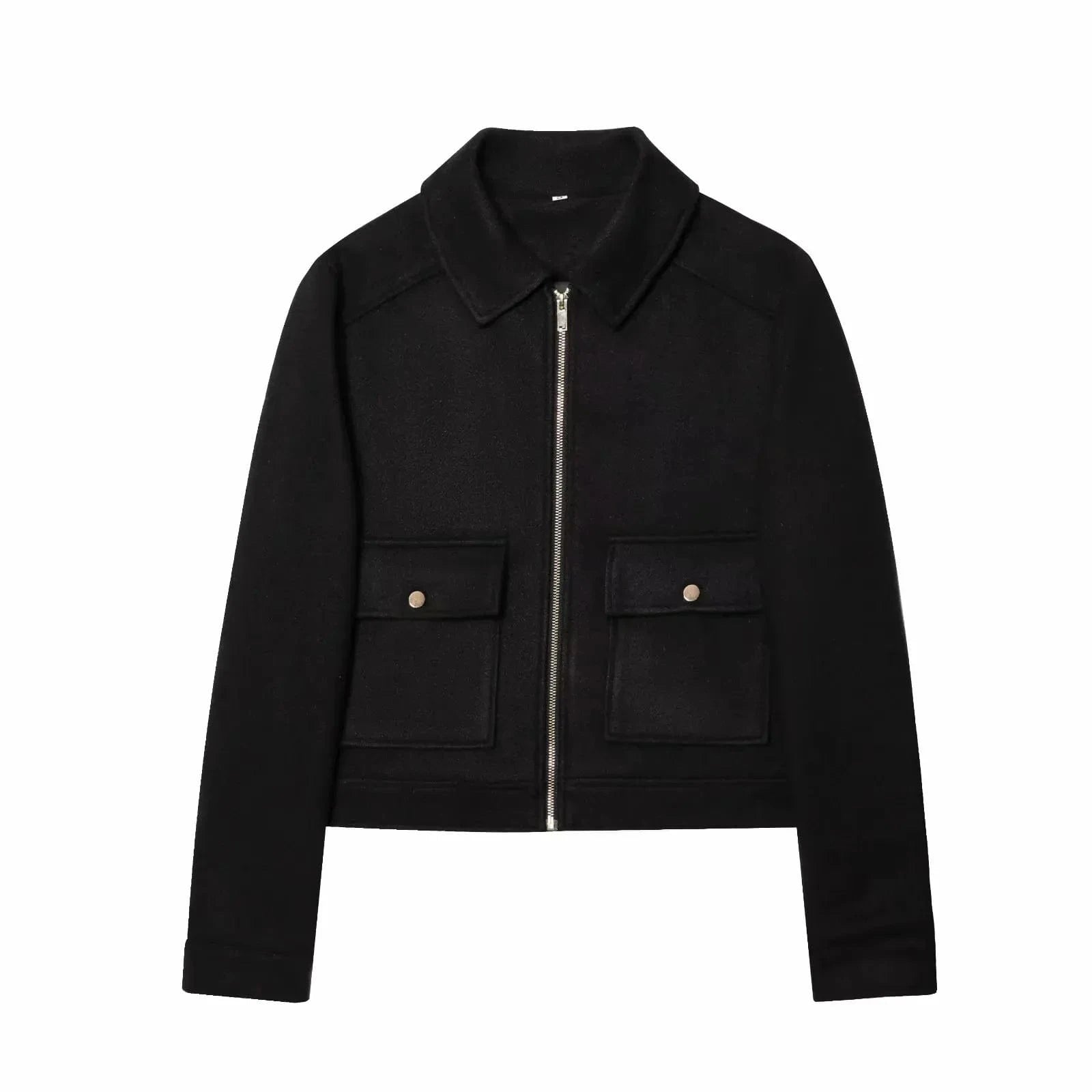 Ull jacka dam Svart / XS
