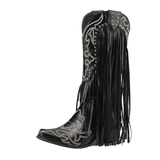 Vintage cowboy boots Svart / 35